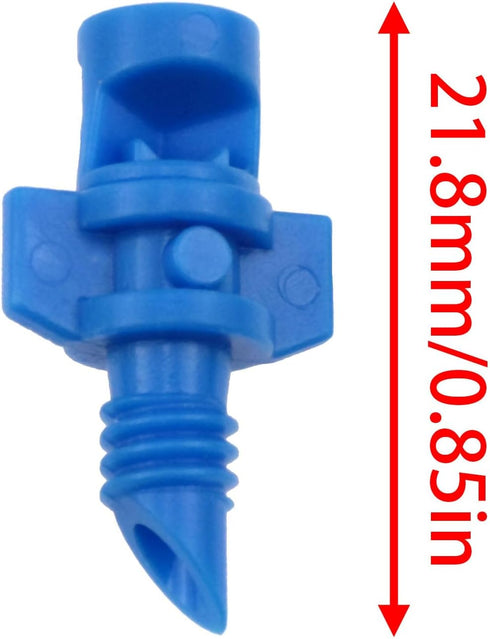 150pcs Water Jet Spray Nozzle Micro Sprinkler Heads drip Irrigation emitters drip Irrigation Parts 90/180/360 Degrees Each 50...